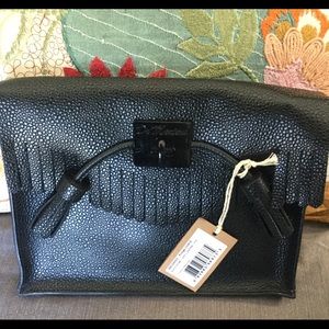 Dr Martens NEW Leather Zipper Clutch